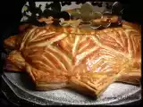 Recette Ma galette des rois aux pommes caramelisees et a la feve de tonka