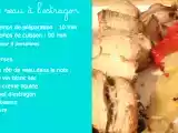 Recette Rôti de veau à l'estragon