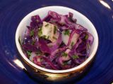 Recette Salade de chou rouge au hareng