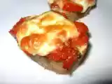 Recette Tartines chaudes: bruschettas et chèvre chaud