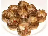 Recette Champignons farcis à la saucisses italiennes et aux 3 fromages