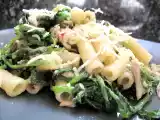 Recette Macaroni aux anchois frais et cime di rapa