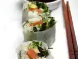 Recette Makis de rouleaux de printemps...