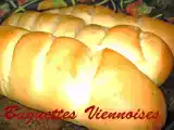 Recette Baguettes viennoises en map