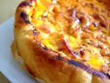 Recette Tarte au potimarron, poulet et fromage doux