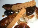 Recette Foie gras poêlé aux epices, sauce aux pruneaux et armagnac