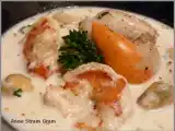 Recette Soupe de fruits de mer au lait de coco