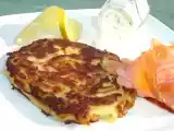 Recette Galettes de pommes de terre au saumon fume