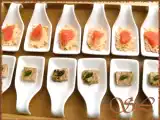 Recette Menu d'amoureux : cuillères amuse-bouche