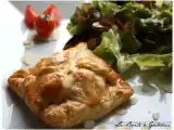 Recette Feuilletés au chèvre, pommes & miel