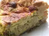 Recette Tourte feuilletée aux oignons doux, cumin et jambon