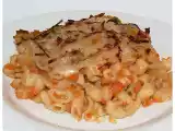 Recette Gratin de macaroni à la purée de carottes