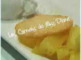 Recette Ananas rôti, tuiles à la noix de coco et sorbet au lait de coco
