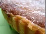 Recette Tarte poire/praliné au lait gloria