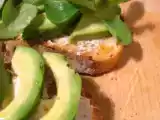 Recette Tartines de fromage frais improvisées avocat et miel