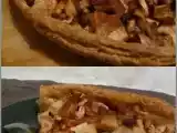 Recette Tarte feuilletée aux pommes, noix et raisins secs