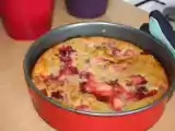 Recette Le clafoutis qui change : pommes-cranberries