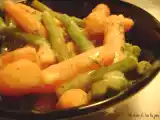 Recette Petites carottes et asperges au miel et à la moutarde