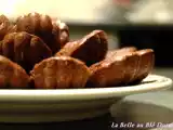 Recette Madeleines au chocolat et au miel, sans gluten