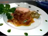 Recette Pavé de mignon de porc mandarin cuit en basse température, jus d'herbes fraîches
