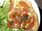 Recette Tarte tomates mozzarella