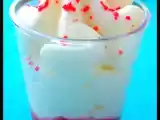 Recette Verrine fraise et espuma chocolat blanc