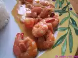 Recette Ragout de crevettes pour un voyage en angola
