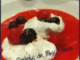 Recette Îles flottantes sur coulis de fraises, sans gluten ni lactose