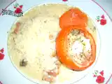 Recette Tomates farcies aux champignons lardons chevre