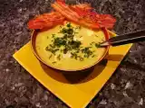 Recette Velouté de brocoli au gorgonzola et bacon grillé