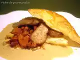 Recette Feuilletés de potiron et foie gras