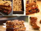 Recette Flapjacks à la pomme, aux raisins secs et aux noisettes