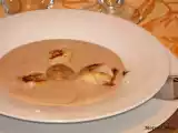 Recette Velouté de châtaignes aux st jacques