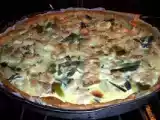 Recette Tourte aux poireaux et poisson
