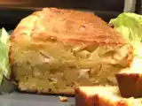 Recette Cake au brie et aux échalottes caramélisées