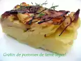 Recette Gratin de pommes de terre leger!