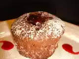 Recette Moelleux au chocolat aux griottines et coulis de cerises