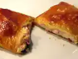 Recette Chausson au jambon - schinkenblätterteigtaschen