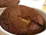 Recette Fondant au chocolat, surprise cacahuète