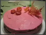 Recette Gâteau à la mousse de groseilles et abricots
