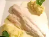Recette Filet de bar à l'unilatérale, embeurré de pommes de terre...