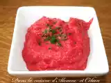 Recette Purée de betterave rouge
