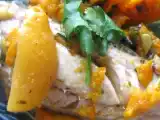 Recette Tajine de maquereaux au patates douces