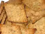 Recette Crackers à l'épeautre de laurence salomon