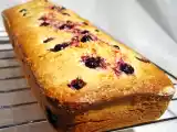 Recette Cake cassis et chocolat blanc