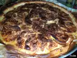 Recette Tarte aux pommes, amandes, chocolat, miel et cannelle ...