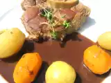 Recette Veau à la moutarde violette