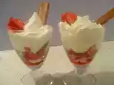 Recette Coupe de fraises à la chantilly