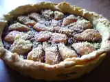 Recette Tarte aux poires noix chocolat