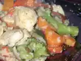 Recette Wok poulet et légumes au lait de coco pour annellenor